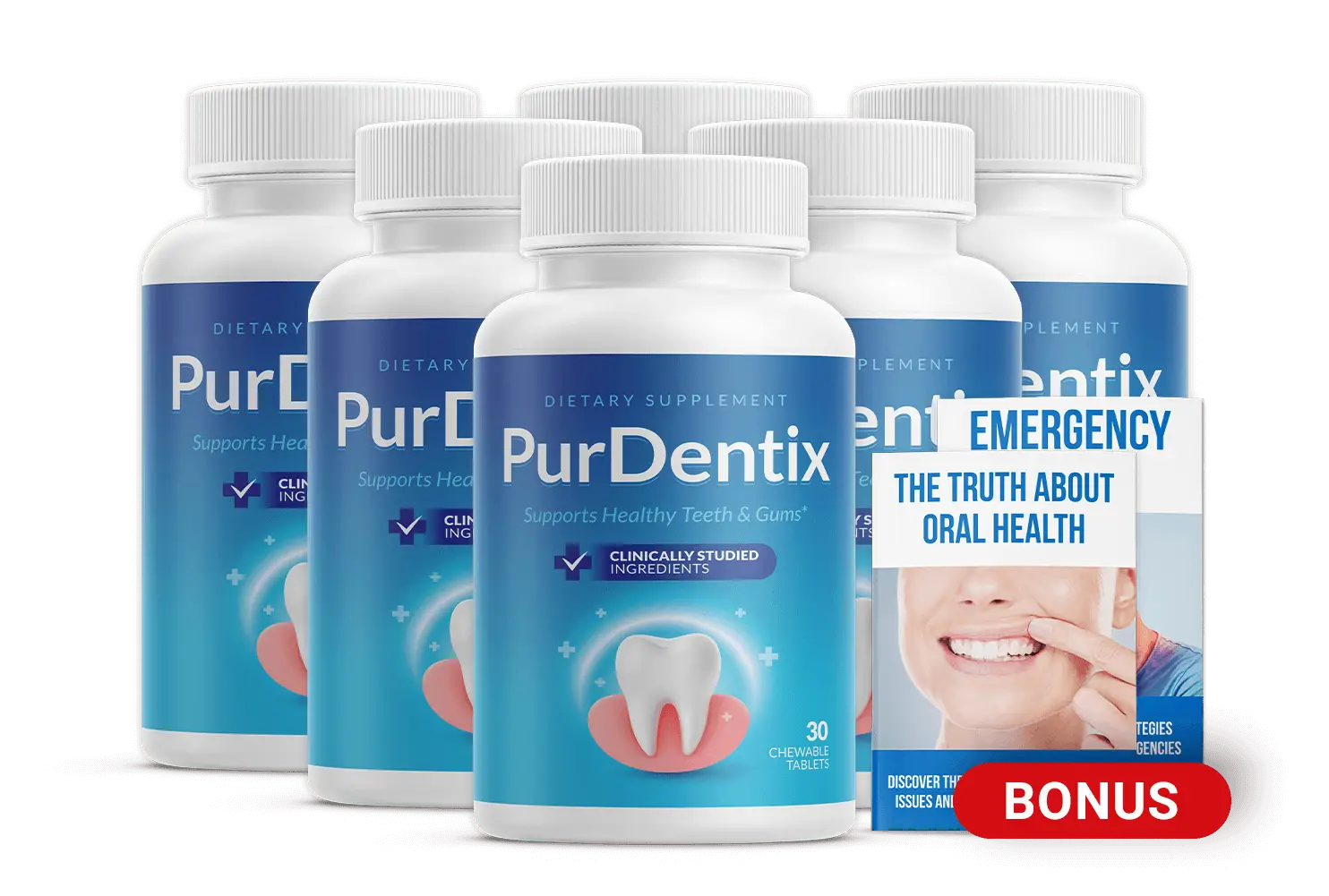 PurDentix 6 bottle 180 day supply maximum value order
